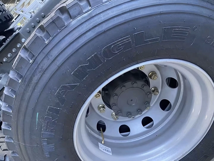 Brand new 12.00R20 tires and refurbished steel rims