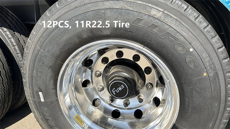 Polished aluminum rims