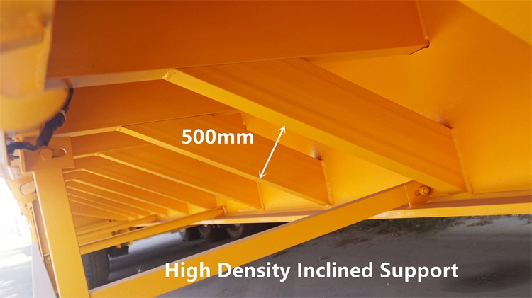 Full view of 80 ton lowbed trailer