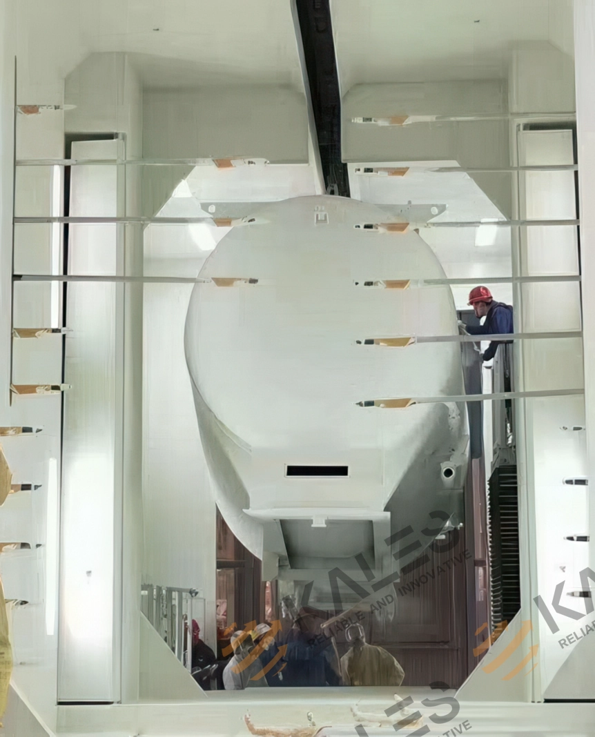 Polyurethane Painting Process for Kales Tankers