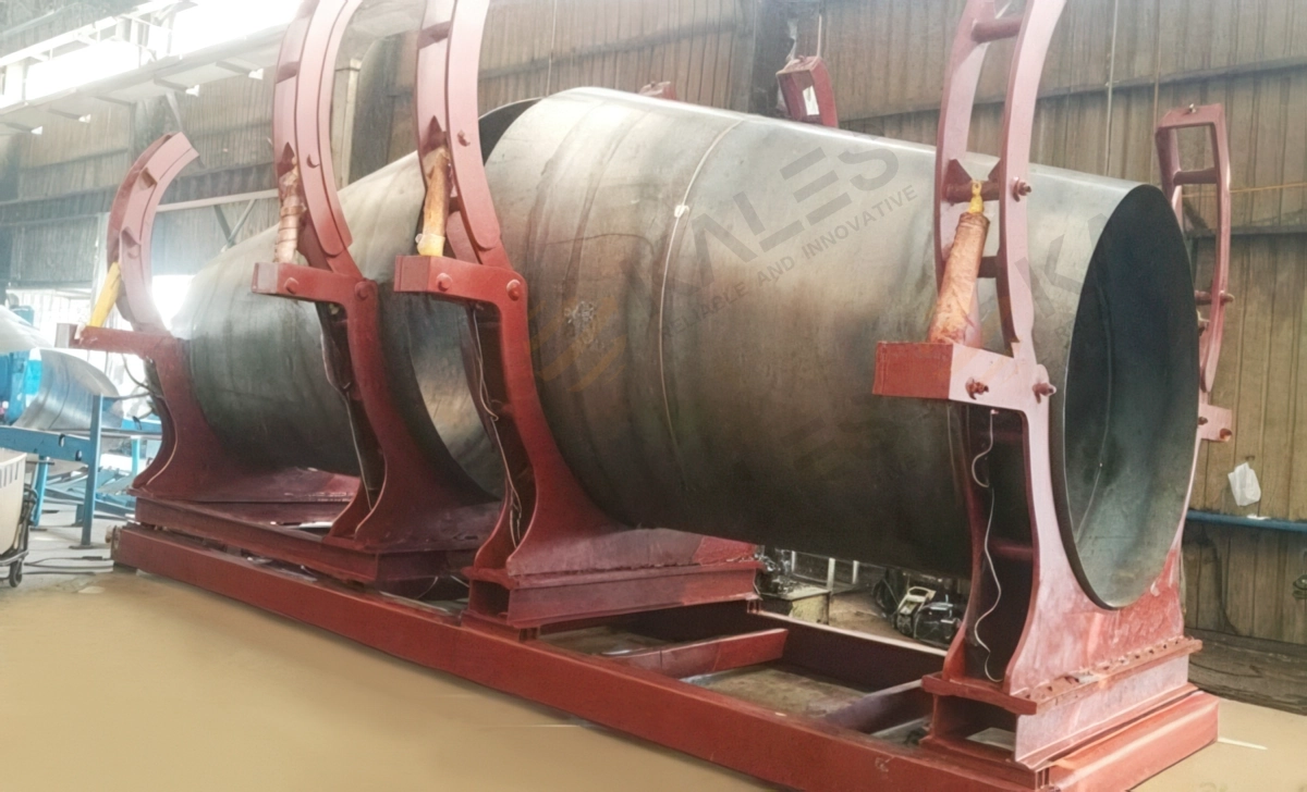 Frame alignment jig for powder tanker assembly