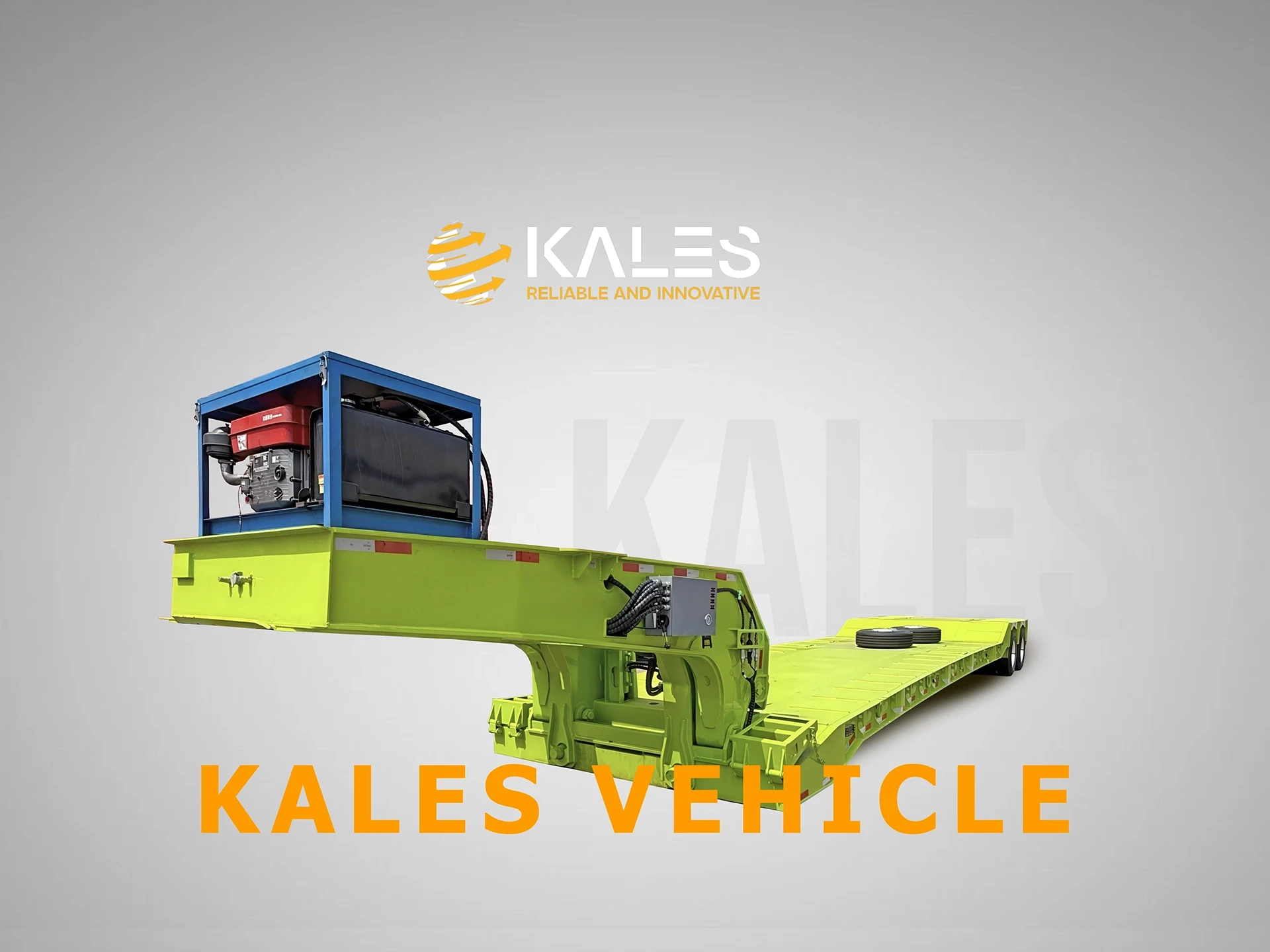Diesel engine power pack view
