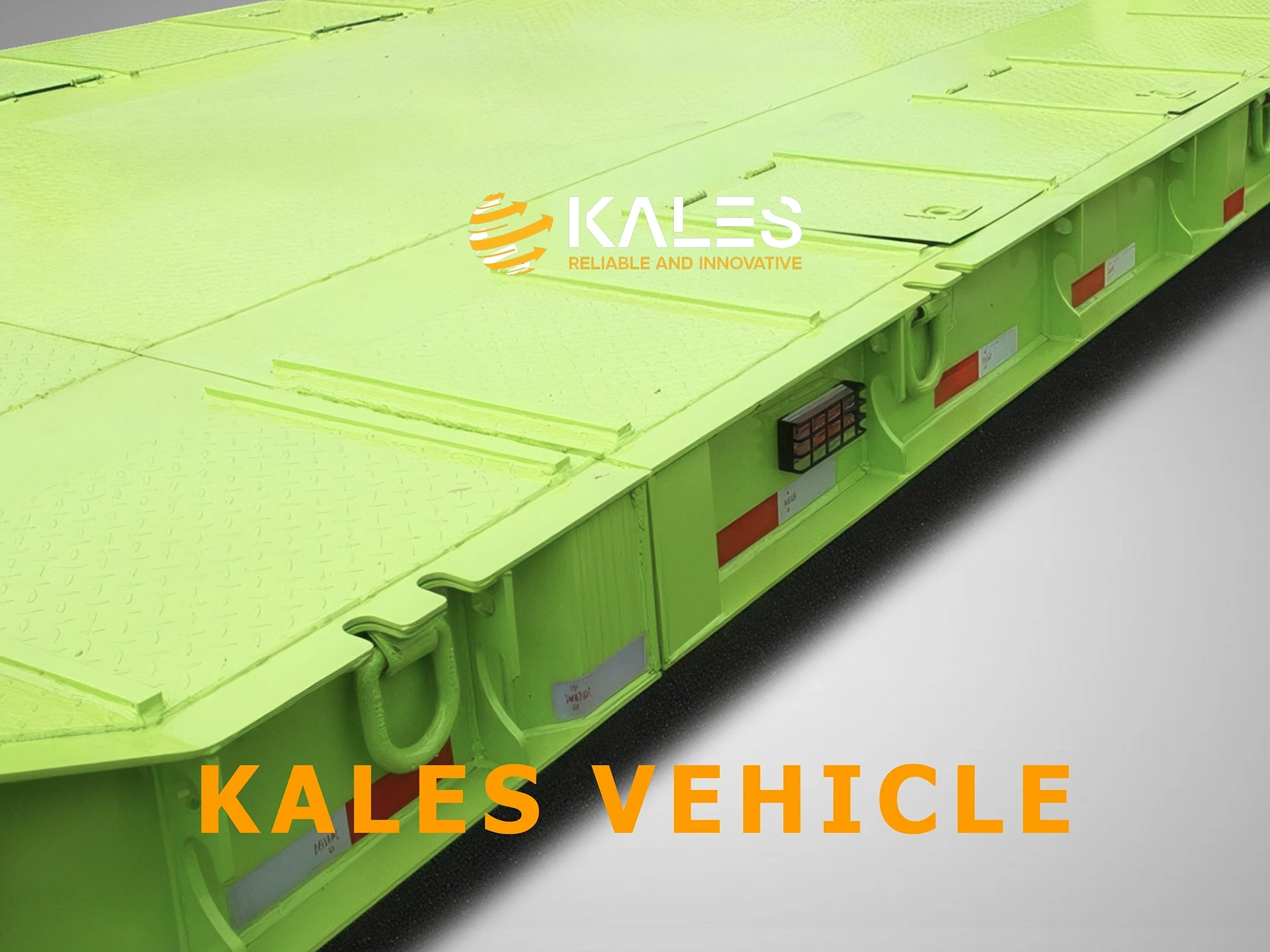 High-strength steel cargo platform deck details