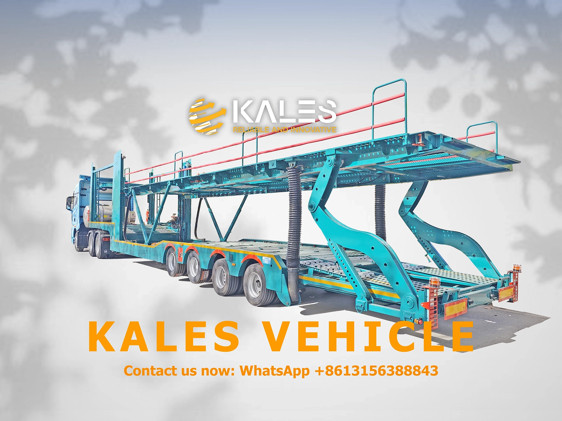 Hydraulic lifting cylinder detail