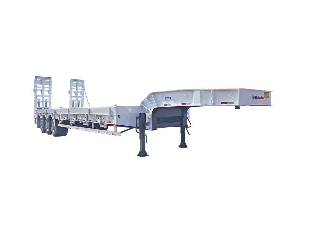 Kales 3-Axle 80 Ton Lowbed Trailer: 1060mm Low Deck with Side Extension