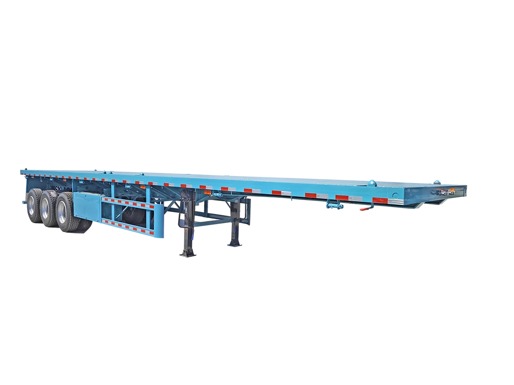 Kales 3-Axle 40ft Flatbed Trailer: The Reliable 40-50 Ton Workhorse for African Logistics