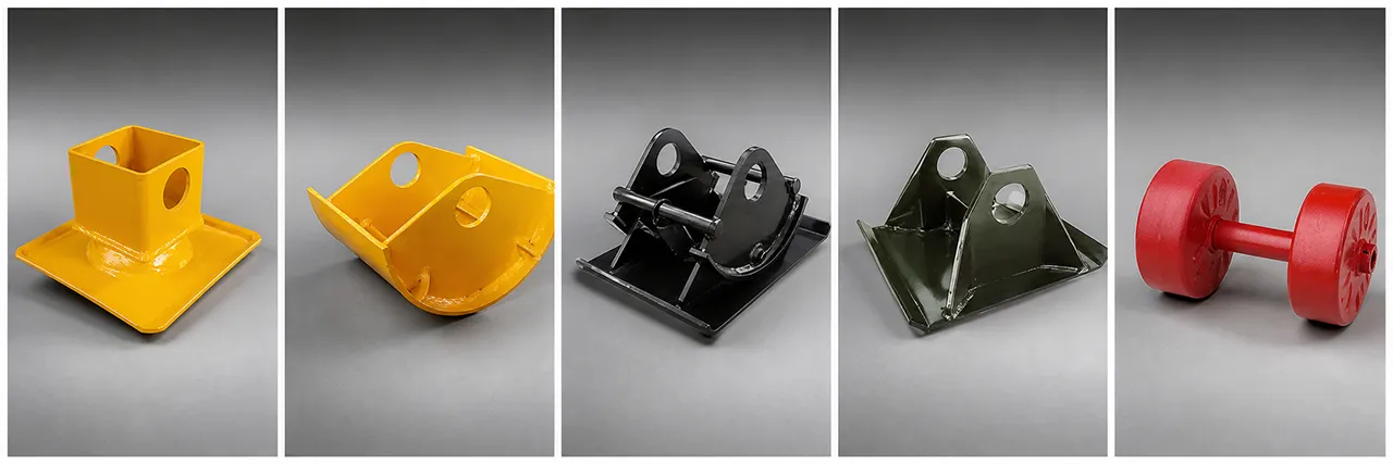 Landing gear shoe base comparison showing G pivot, A rocking, S air suspension, T sand, and R wheel base types
