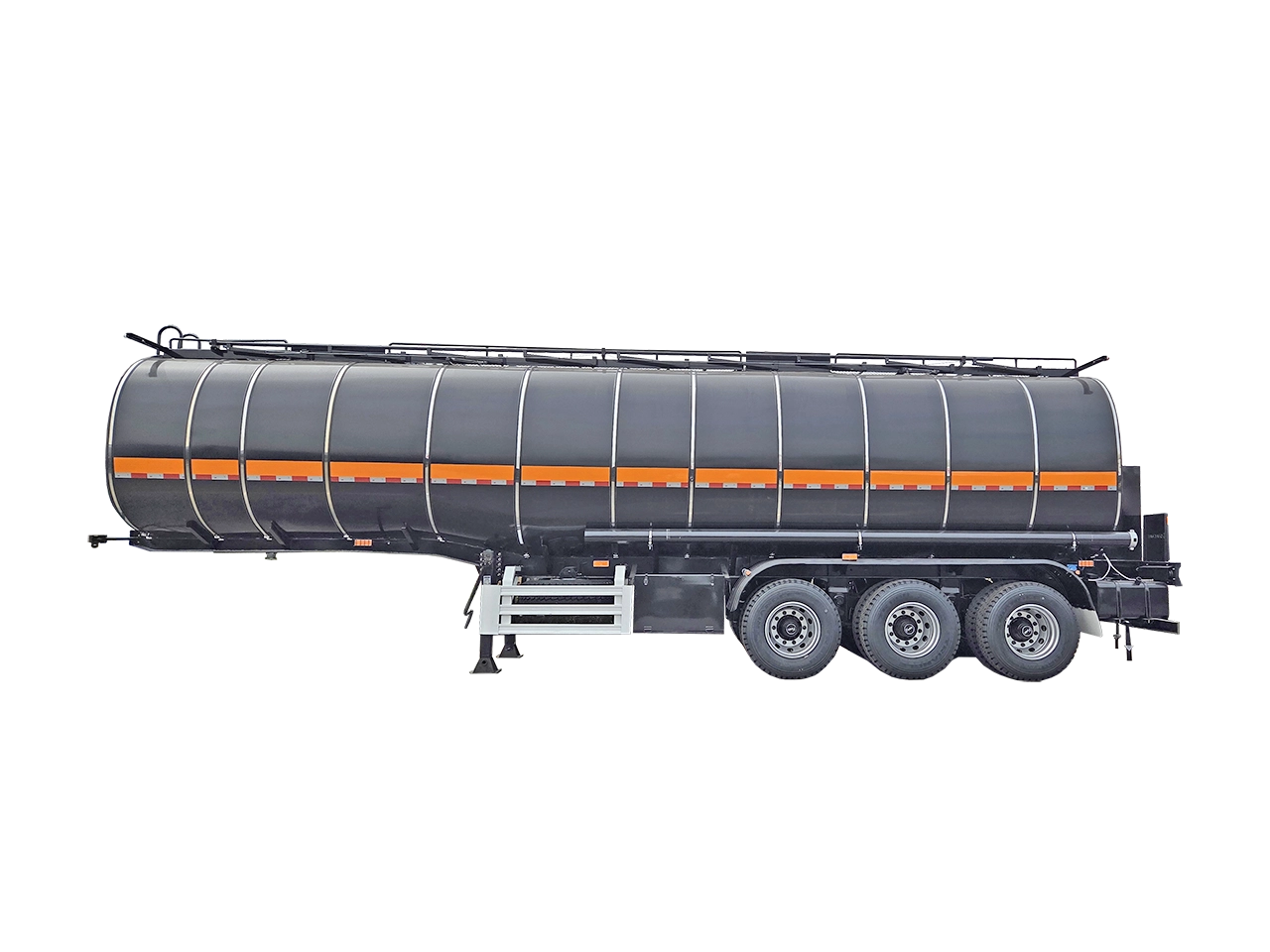 3-Axle Heated Asphalt Tanker Semi Trailer