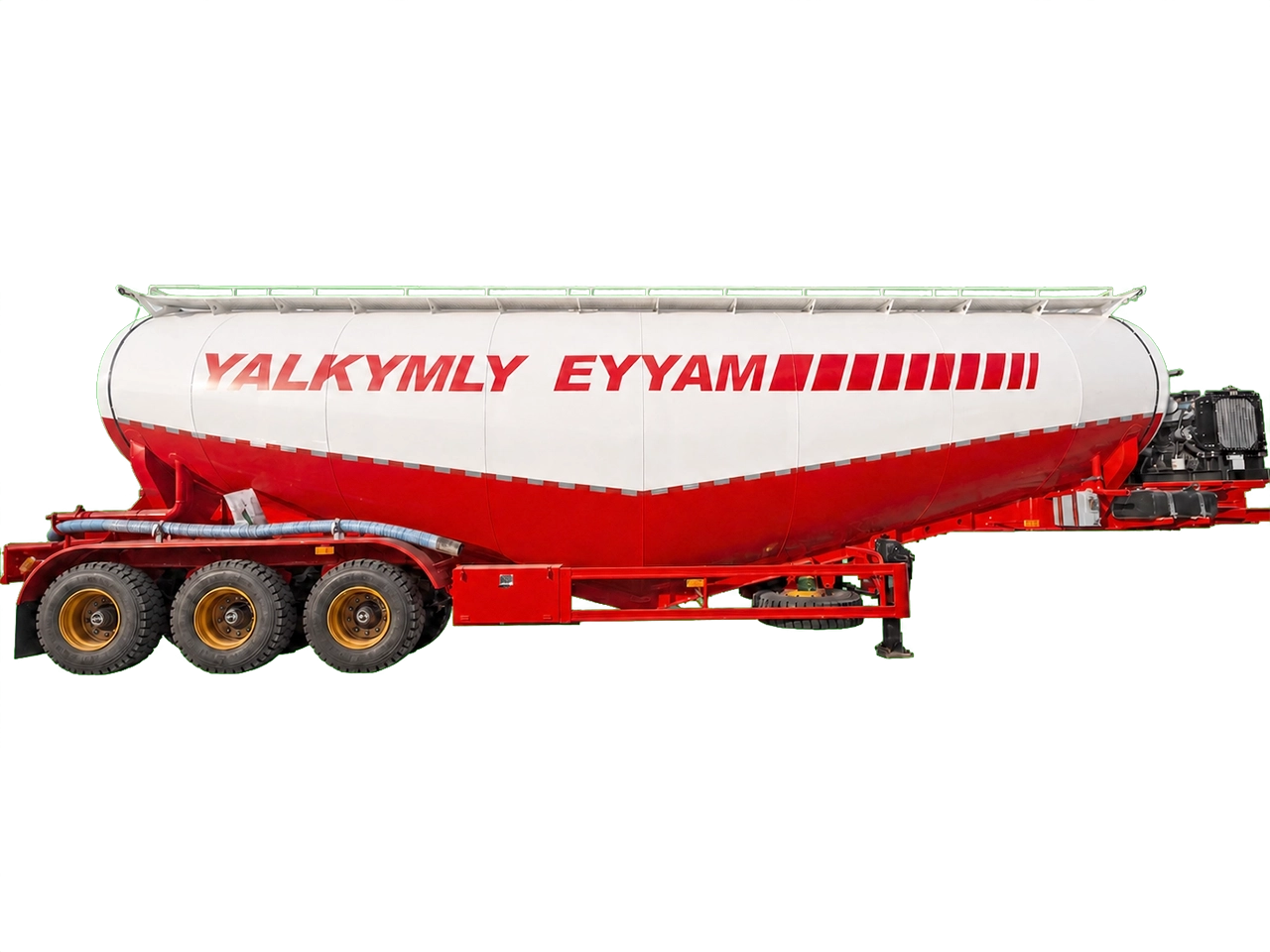 Kales 35m³ Bulk Cement Tanker Trailer for CIS & Central Asia