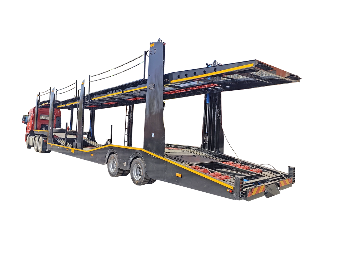 Kales European 8-Car Carrier Trailer (Автовоз) for CIS