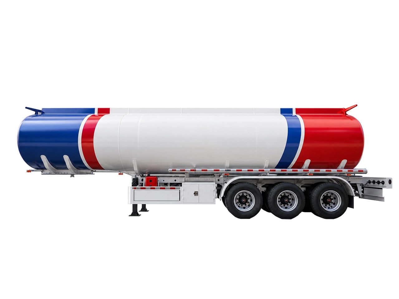 KALES 45000L 3-Axle Oil Tank Semi-Trailer | 3-Compartment Fuel Tanker