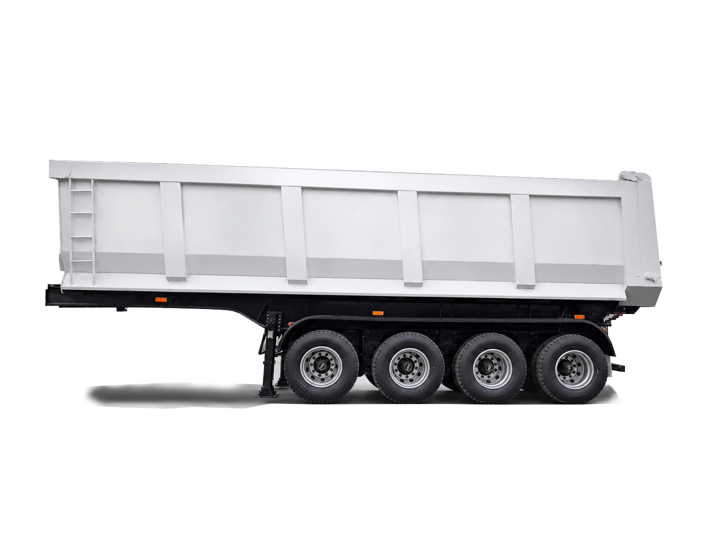 Kales 4 Axle Tipper Trailer | 80 Ton U-Shape Mining Dumper