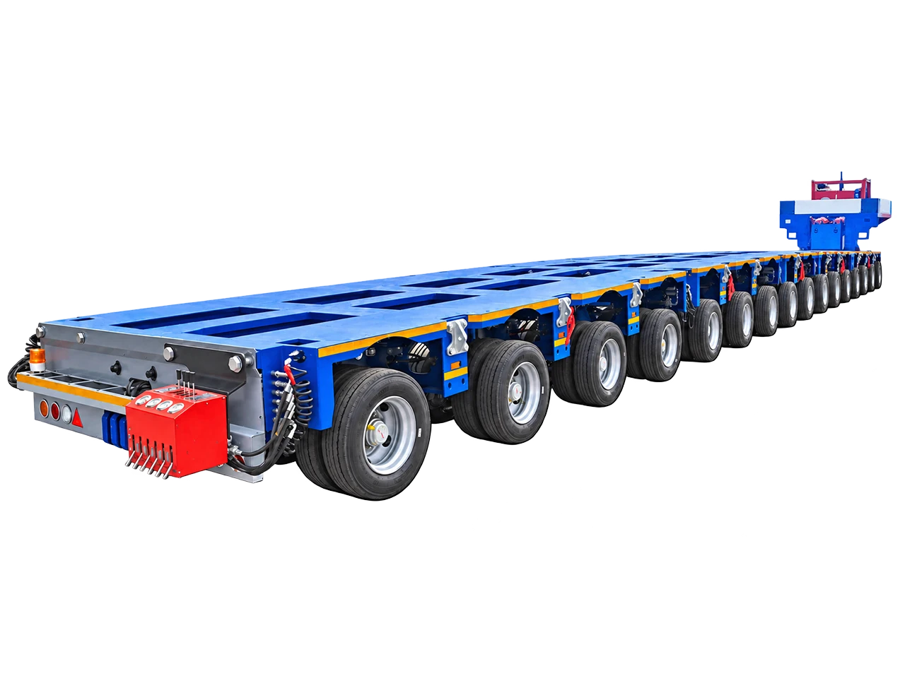 KALES 16-Axle Line (32-Pendular Axle) Hydraulic Modular Trailer