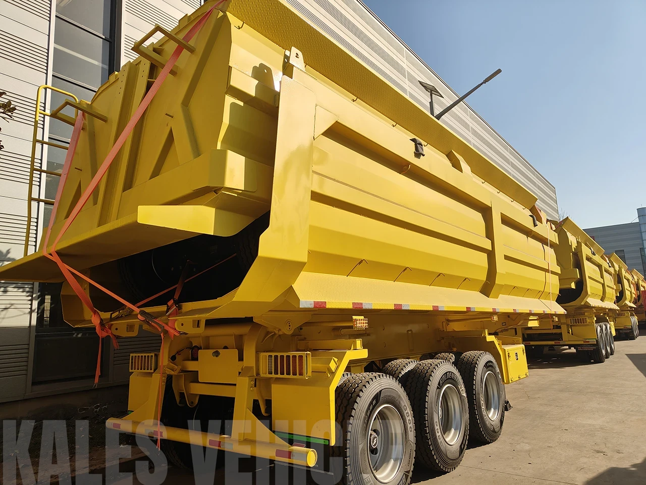 10 Heavy-Duty 60-Ton U-Shape Rear Dump Semi-Trailers for Tanzania: A Mining Corridor Case Study
